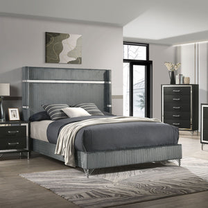 Malcolm - 2 Drawer Nightstand - Black