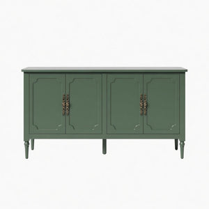 Vintage Buffet Cabinet With Adjustable Shelves