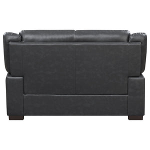 Borden - 2 Piece Living Room Set With Smooth Upholstery - Gray