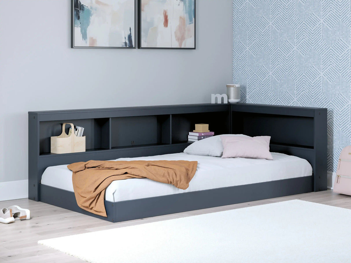 Simmenfort - Bookcase Storage Bed - Best Buy Furniture