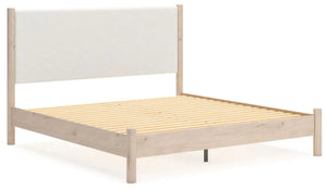 Cadmori - Upholstered Panel Bed - Best Buy Furniture