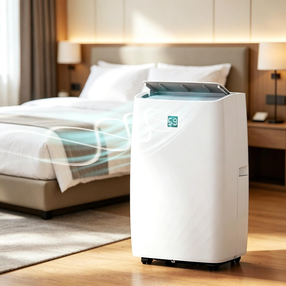 Five-in-One Versatility Portable Air Conditioner