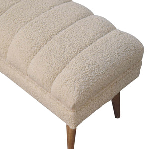 Puffer Bench - Beige