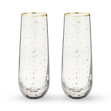 Starlight Stemless Champagne Flutes