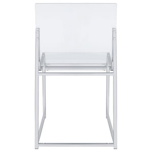 Hartsell - Dining Side Chair (Set of 2) - Chrome