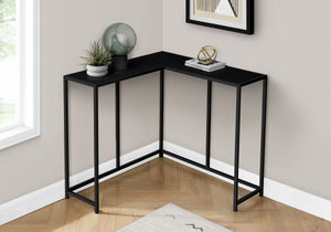 Corner Accent Console Table For Entryway, Contemporary & Modern - Black - Best Buy Furniture