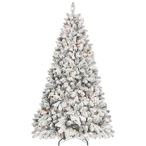 4FT Flocked Christmas Tree with 150 UL Lights