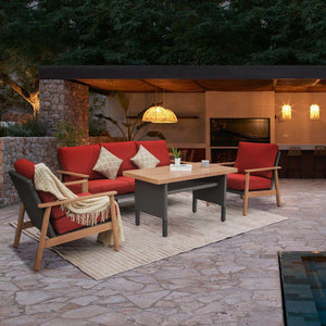 Outdoor Wicker Patio Furniture Sets 4 Pieces