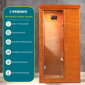 Far Infrared Sauna Room Indoor Low EMF