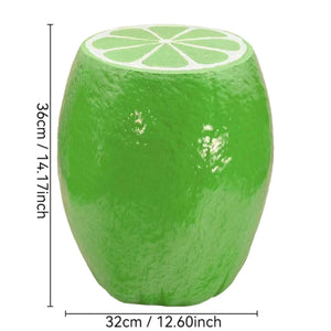 Novelty Lime Stool & Accent Table
