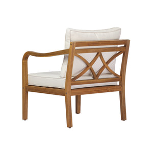 Acacia Wood Patio Furniture Club Chair