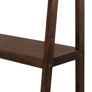 Ladder Shelf, Ladder Style Display Shelf - Natural Wood / Brown