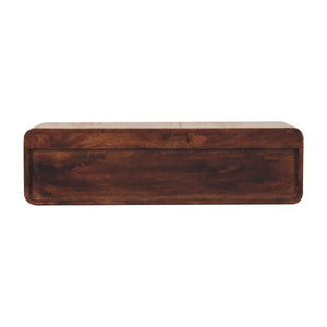 Solid Wood Floating California Console Table
