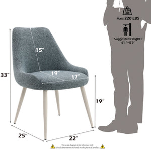 Table Side Chair - Light Blue