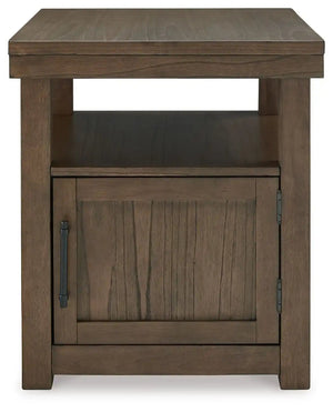 Boardernest - Rectangular End Table - Brown - Best Buy Furniture