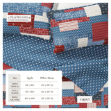 Americana Patchwork Quilt Set - Lowel Collection