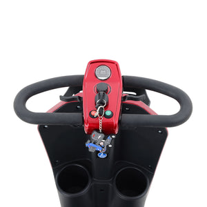 Max Plus - 4 Wheels Outdoor Compact Mobility Scooter With 2 Pieces X 20Ah Lead Acid Battery, 16 Miles, Cup Holders & USB Charger Port
