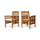 Casa - Acacia Dining Chair Set With Cushions, - Best Buy Furniture