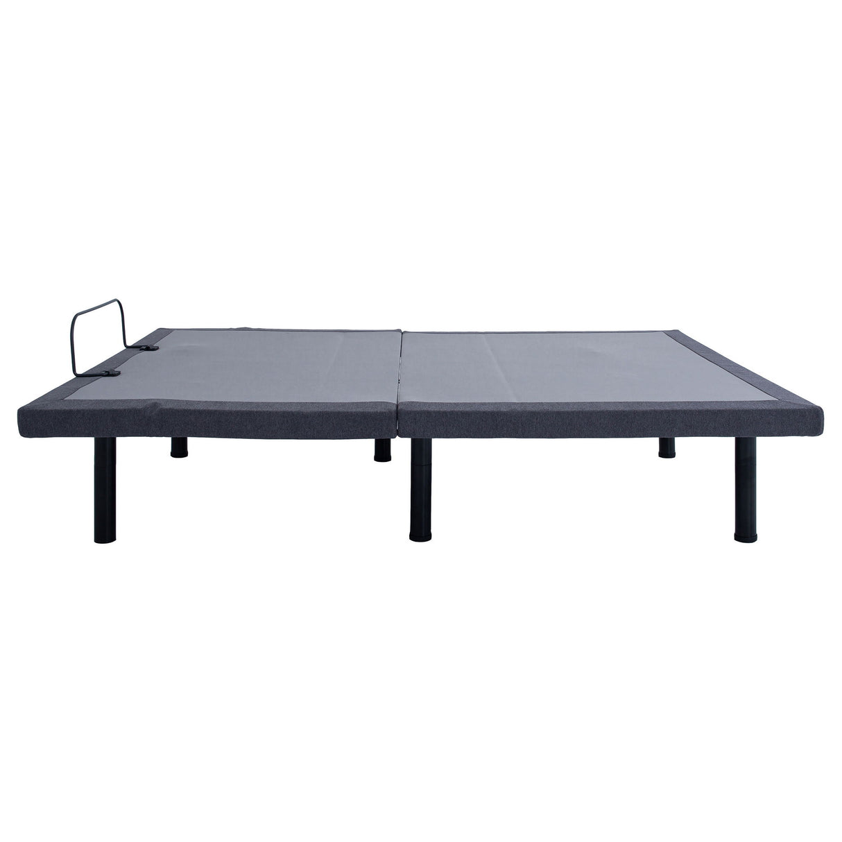 California King Adjustable Bed Base With Ergonomic Support And Wireless Remote Control - Black