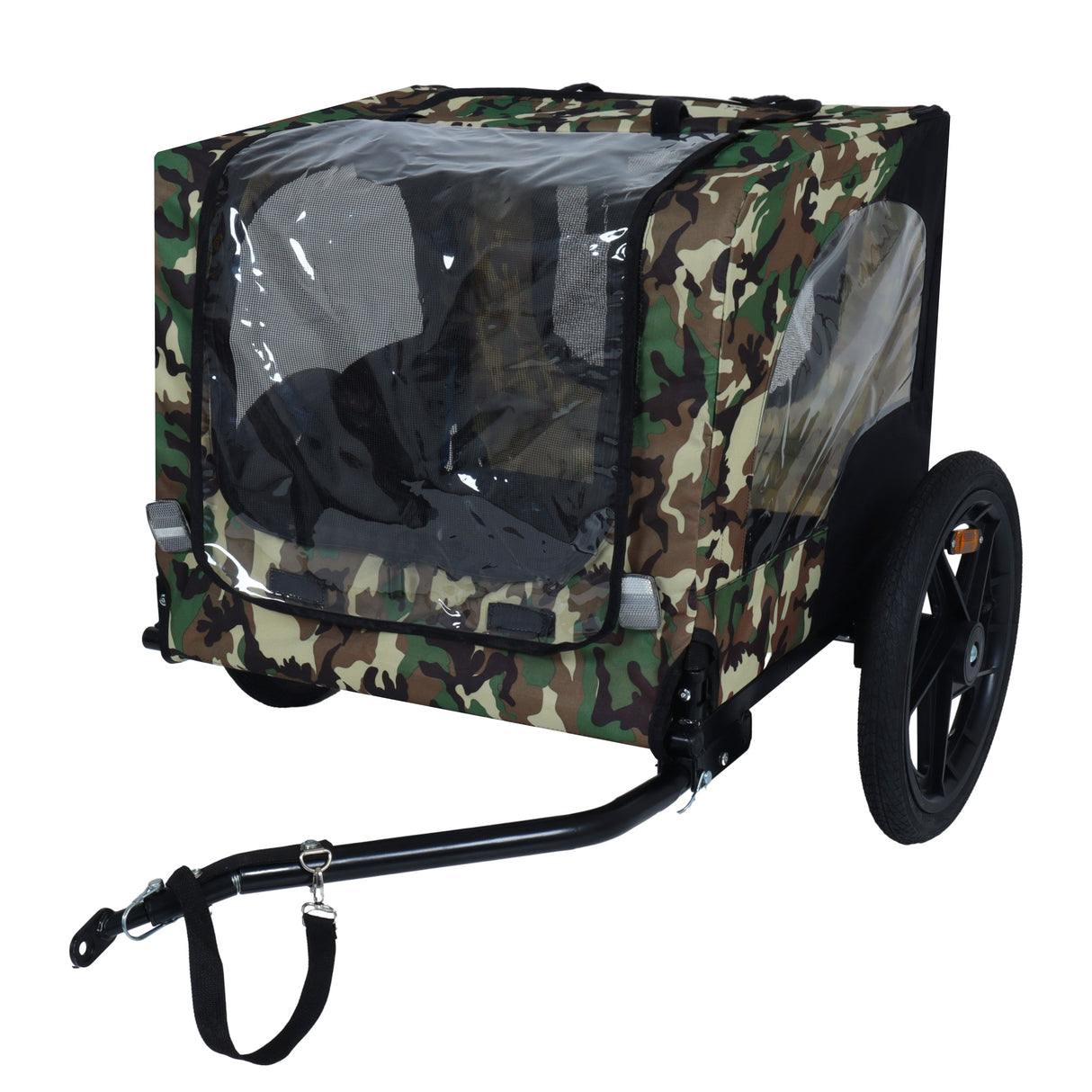 Pet-Bike-Trailer-Dog-Cart-for-Bicycle,Suitable-for-Small-and-Medium-Pets-Pet-Trailer