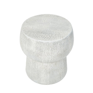 U_Style Outdoor Patio Accent Table with Crack Process