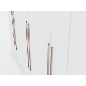 Gramercy - Free Standing Wardrobe Closet With Drawers And Shelves