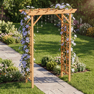 Wedding Arbor With Trellis Design