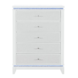 Adalid - Chest With LED Lighting - White