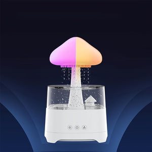 Rain Cloud Humidifier – 7-Color Aromatherapy Diffuser with Remote for Bedroom