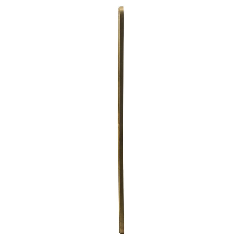 Full Length Mirror With AntiqueMetal Frame, Long Mirror For Hallway Living Room Bedroom Bathroom - Gold