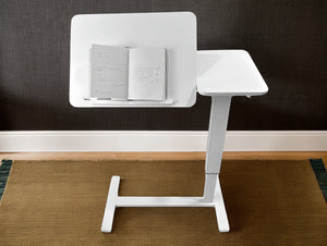 Overbed Bedside Desk, Mobile Rolling Laptop Stand