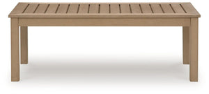 Hallow Creek - Rectangular Cocktail Table - Driftwood - Best Buy Furniture