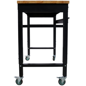 48" Wide Rolling Workbench - Adjustable Height for Workshop