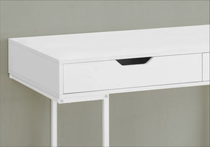Computer Desk For Home Office, Storage Drawers, Marble Look Contemporary & Modern - Best Buy Furniture