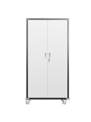 Garage Storage Cabinets with Locking Doors and 4 Adjustable Shelves