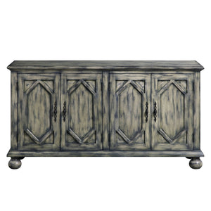 Pavan - Console Cabinet - Gray - Best Buy Furniture