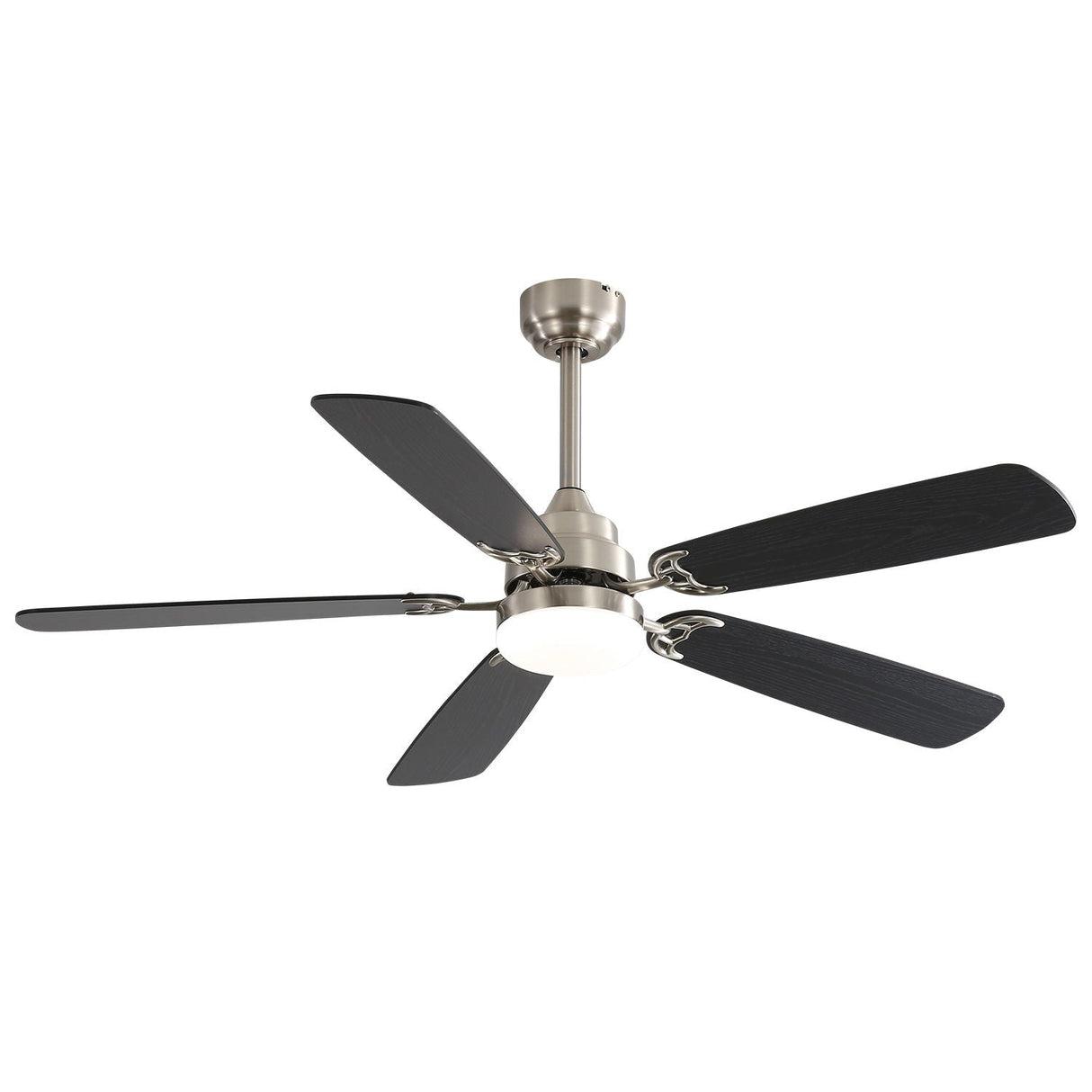 Ceiling Fan With LED Light, 6-Speed Wind, 5 Blades, Remote Control DC Motor