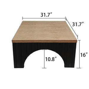 Arch Fluted Table