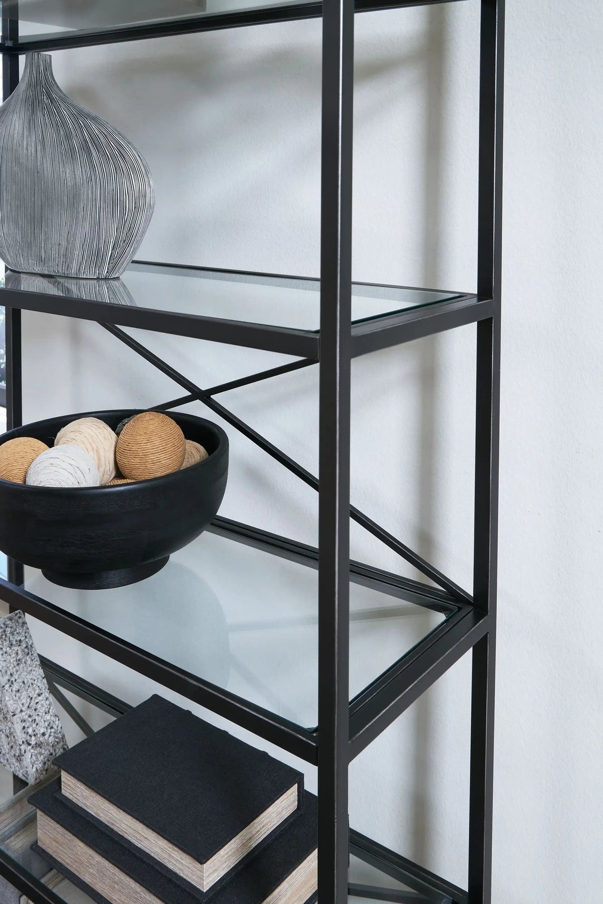 Dakerwell - Bookcase - Antique Black - Best Buy Furniture