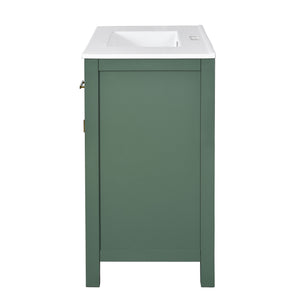 Bathroom Vanity With Sink Combo Set, Modern Bathroom Cabinet With 4 Drawers