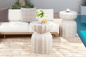 13" Modern Outdoor and Indoor Waterproof Coffee Table Set