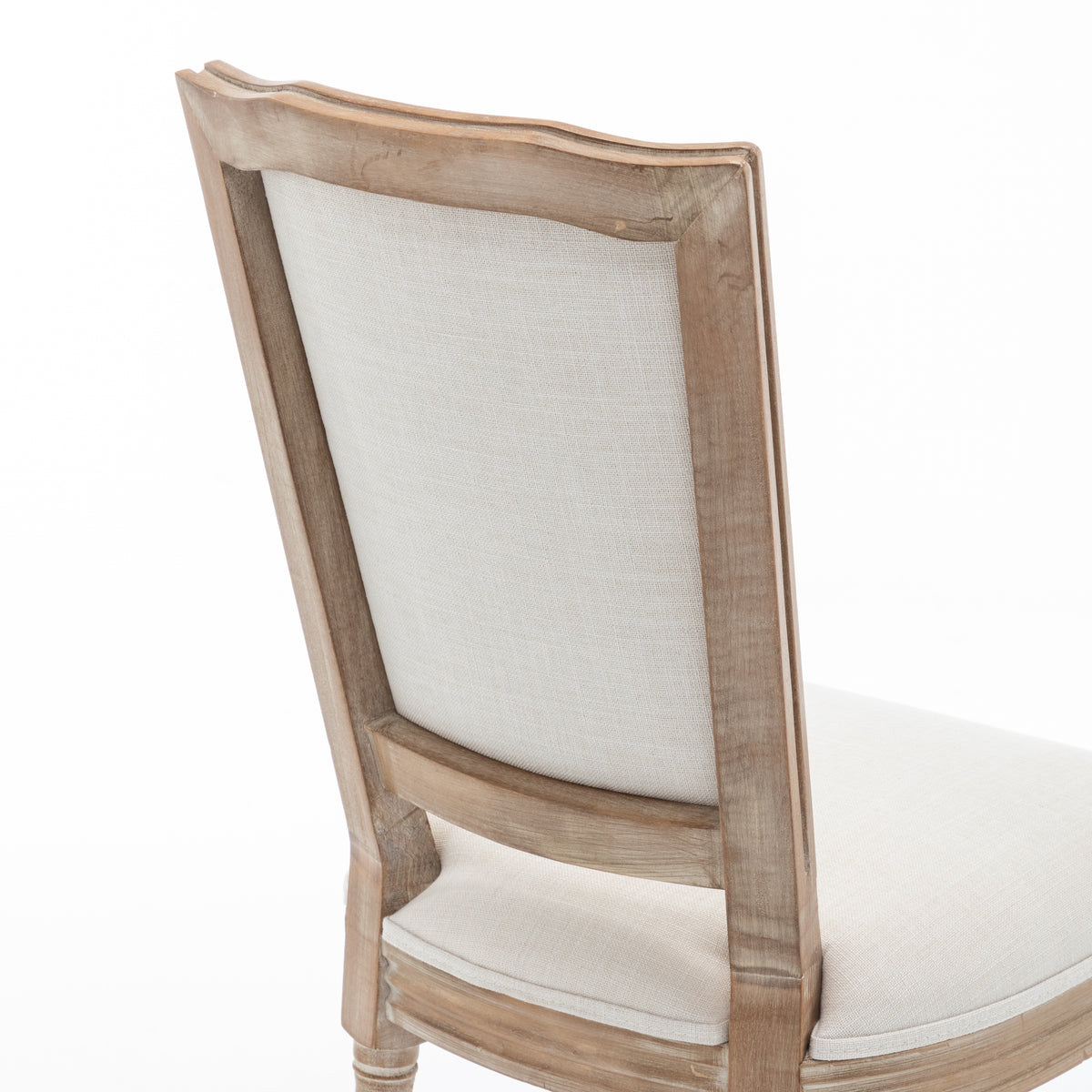 Farmhouse Solid Wood Frame Dining Chairs with Cushioned