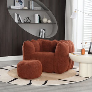 Soft Bean Bag Chair With High Resilient Foam