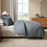 100% Cotton Waffle Weave Duvet Set - Mattea Collection