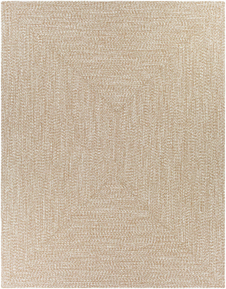 Cream Braided Faux Jute Rug