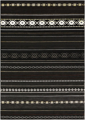 Fogertown Black Western Rug