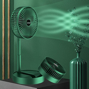 Portable Foldable Fan USB Rechargeable 4-Speed 180° Rotation
