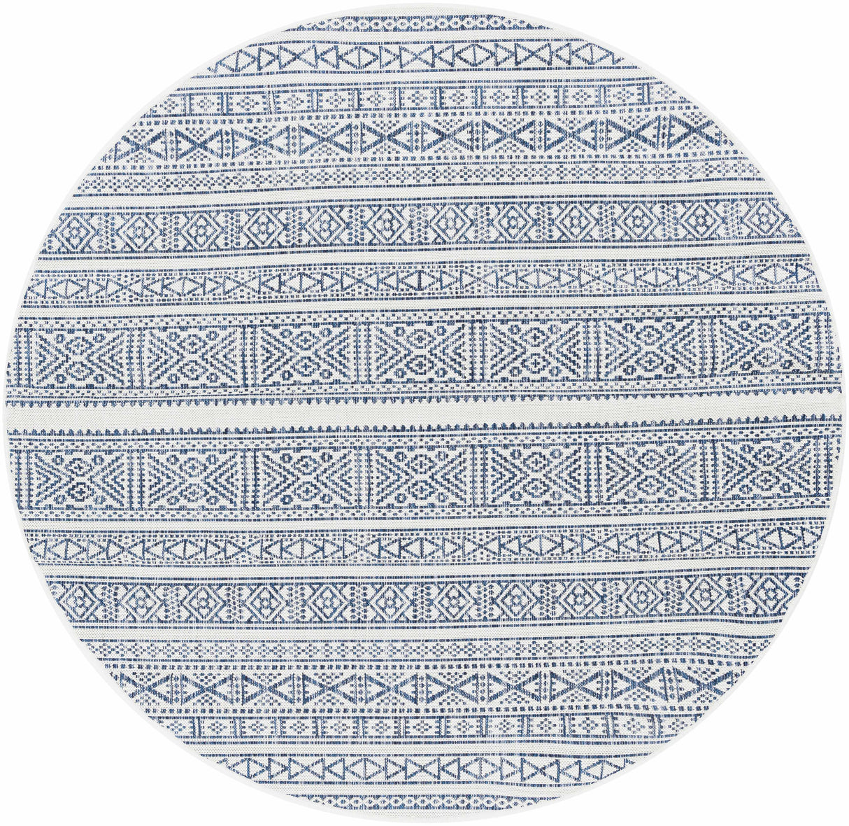 Freshwater White&Blue Rug - Clearance