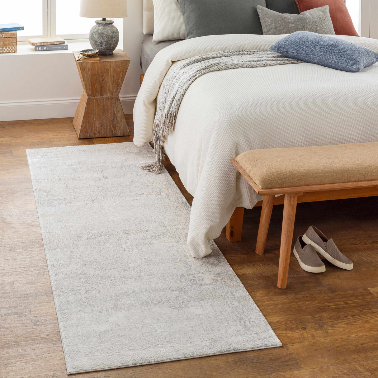 Frankston Faux Silk Rug - Clearance