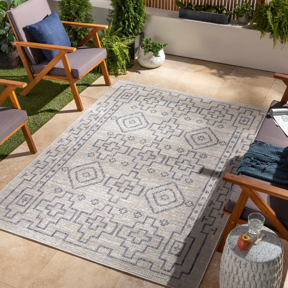 Fernway Indoor & Outdoor Rug - Clearance